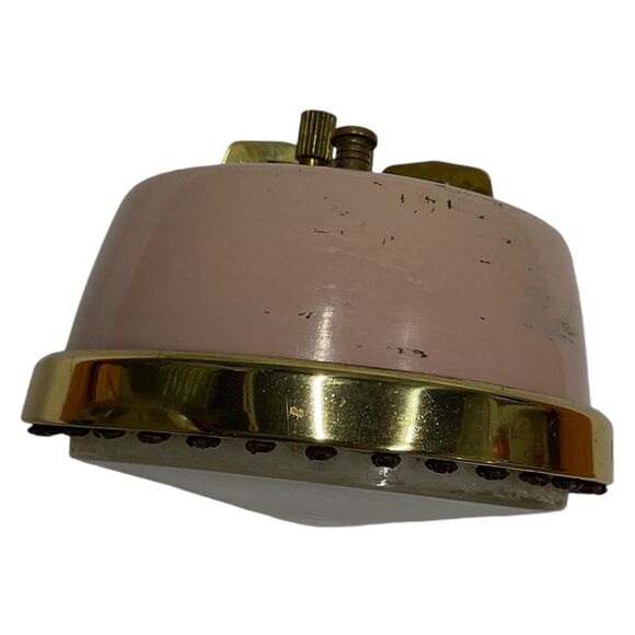 Westclox Baby Ben Clock Hers Pink Rhinestone Gold Tone Wind Up Alarm UV Reactive - Picture 9 of 10